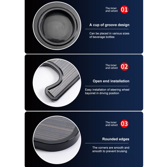 Exquisite Car Table Multi-function Sturdy Car Plate