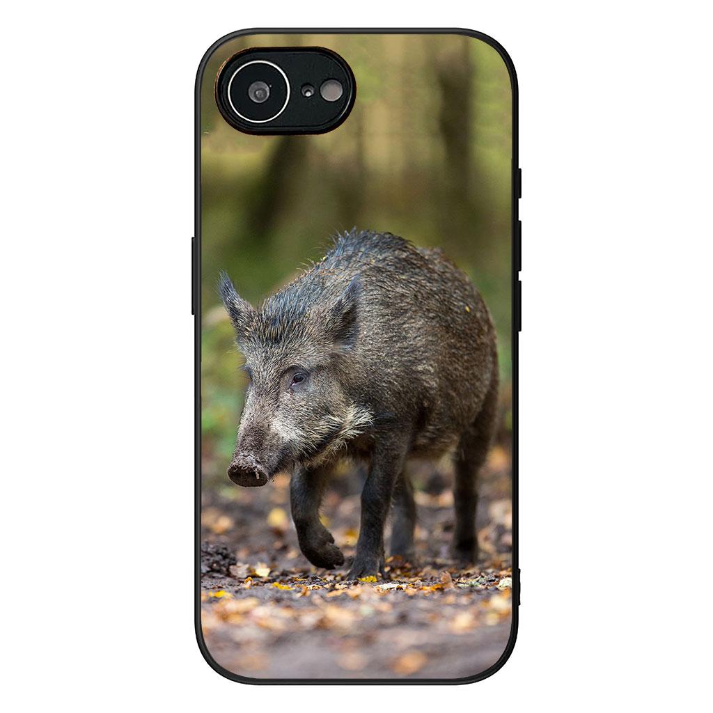 Wild Boar Pig Phone Cover for Samsung Galaxy A36 A17 A26 A07 A35 A54 A53 A13 A33 A34 S8 S9 S20 S21 FE S10 Plus Case