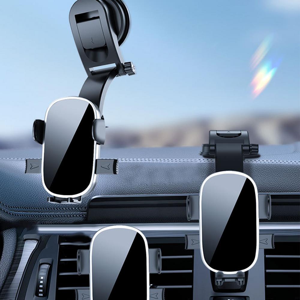 Держатель для телефона в автомобиле с вращением на 360 градусов, крепление в виде чашки для навигации, прочная липкая гелевая подкладка, кронштейн для телефона на приборную панель автомобиля, лобовое стекло