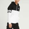 Puma Повседневная мужская куртка с капюшоном Colorblock, белая 670936-01