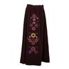 Длинная эластичная юбка magoo с вышивкой цветами Женская ANTIK BATIK