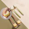 2 In 1 Shower Brush Long Handle Body Exfoliating Brush Creative Rubbing Back Artifact