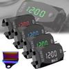 3 In 1 Motorcycle Electronic Clock Thermometer Voltmeter 12V IP67 Waterproof Dust-proof LED Watch Digital Display Clock Watch