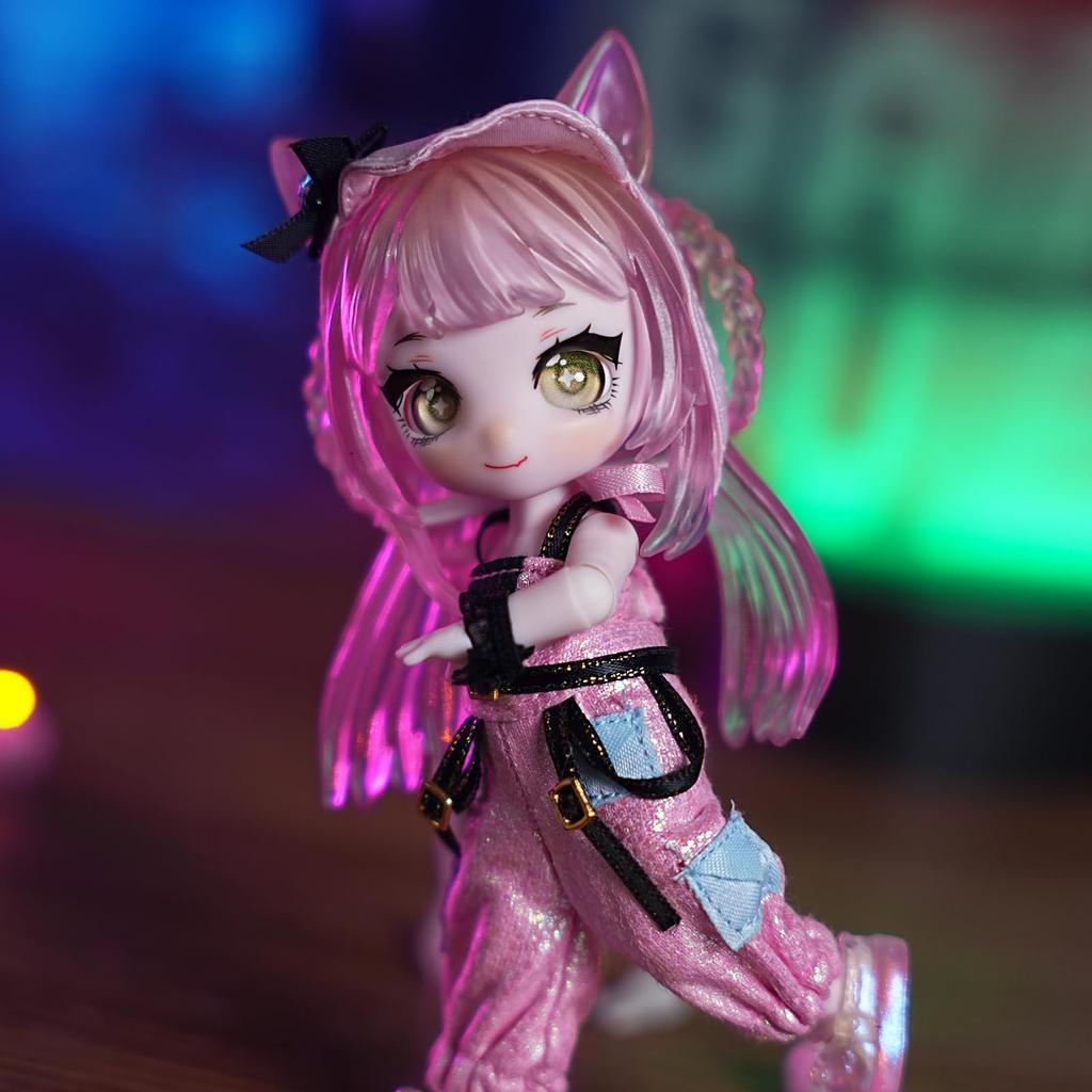 ICY Fortune Days 13cm Bjd Doll - Anime Style Doll Set, Perfect for Gift, Decoration, DIY Exercise, Collection, Girl Doll 8+