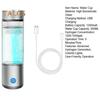 Hydrogen Water Bottle Generator 1500PPB Portable 300ml Hydro Water Cup SPE PEM Tech Universal Water Bottle Machine Health Gift for Husband Wife