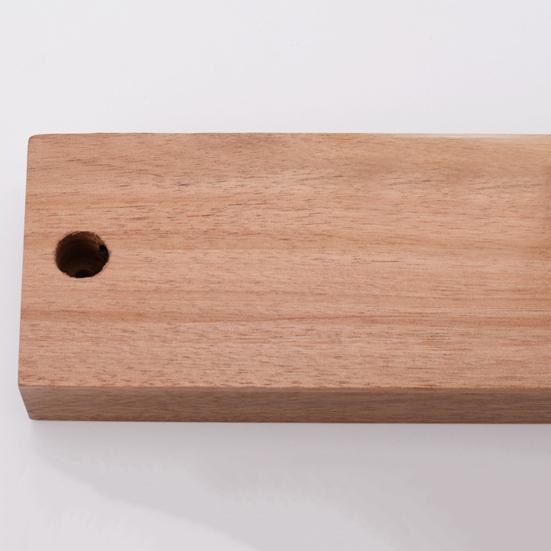 Держатель резака по дереву Компактный настенный магнитный держатель для хранения резака для организации кухни