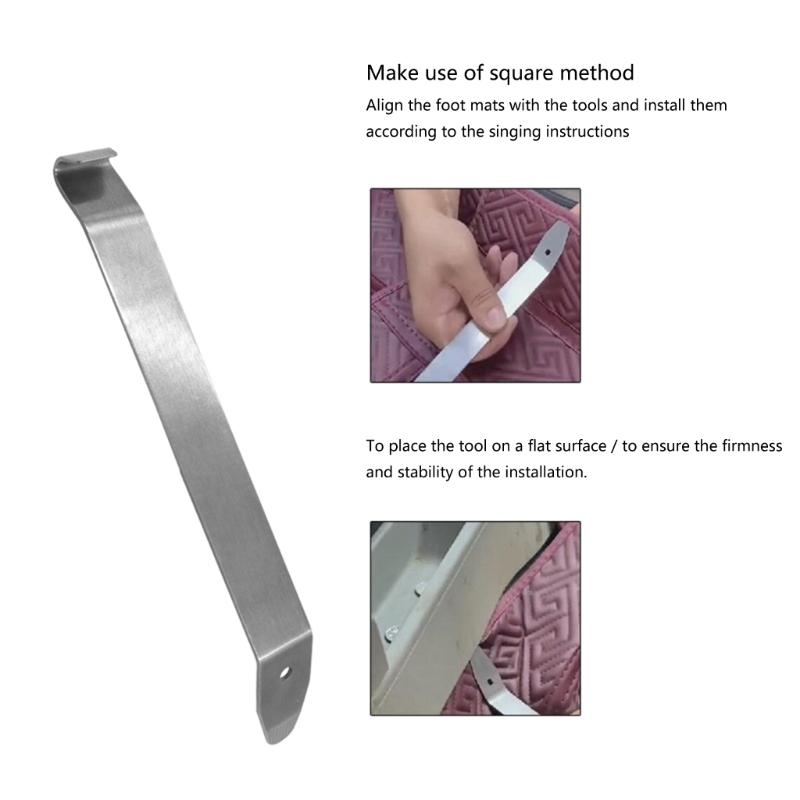 Инструмент для снятия автоматической обшивки, металлический для приборной панели автомобиля, радионавигационная панель, разборка обивки, внутренняя и внешняя подставка