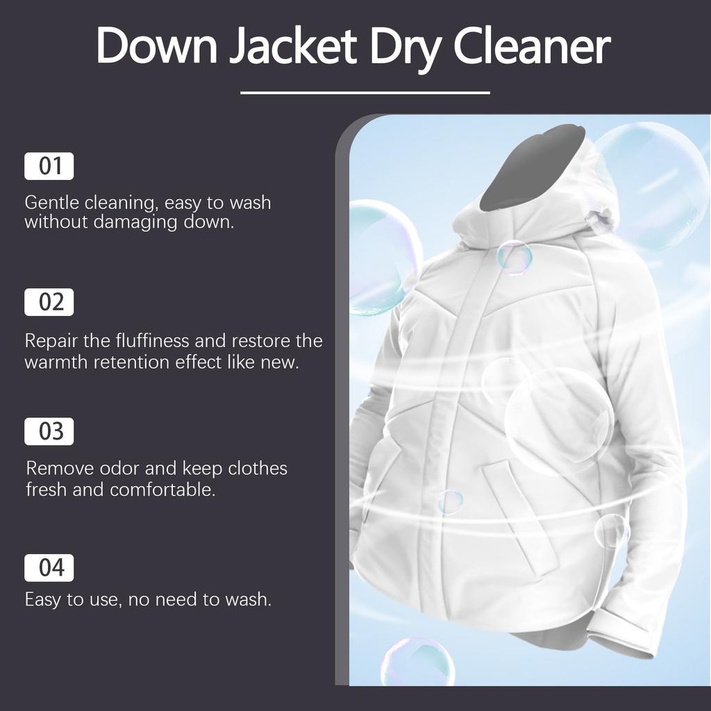 Средство для стирки Gentle Of The Down Jacket восстанавливает пушистость, восстанавливает структуру пуха, устраняет грязь и запах, не повреждая 50 мл