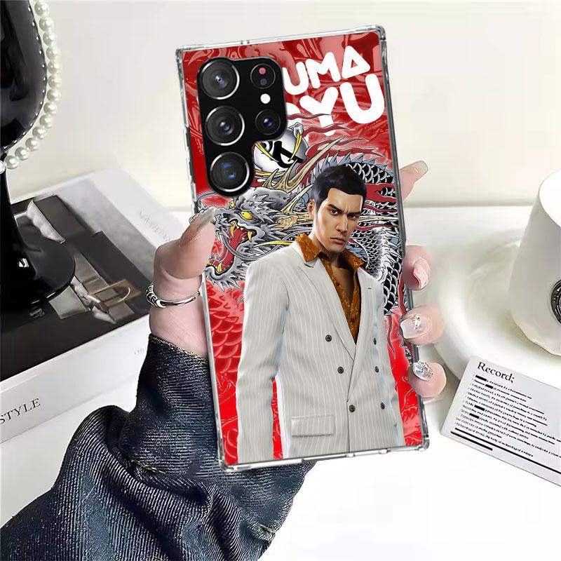 Игровой чехол для телефона Yakuza 0 для Samsung Galaxy S22 S23 S24 S25 Edge S26 Ultra S20 FE S21 Plus + Fundas Coque Galaxy S20 S21 S2