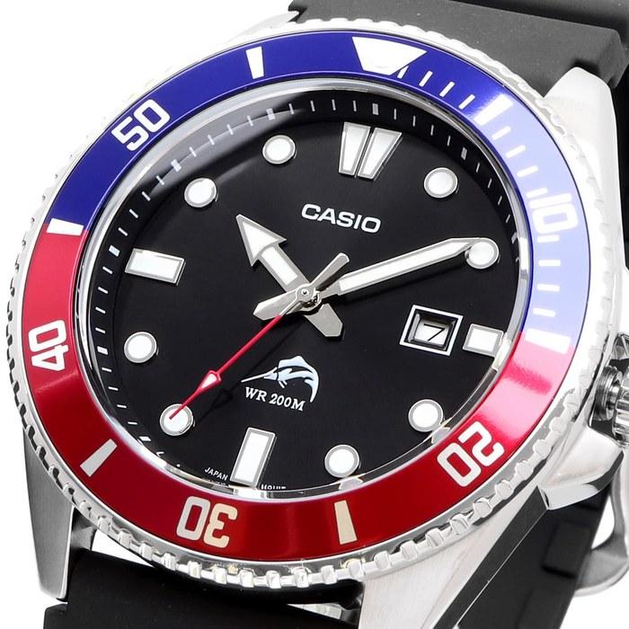 [Casio] CASIO Дайверские часы MDV-106B-1A2V Сине-красный безель Мужские MDV-106B-1A2V