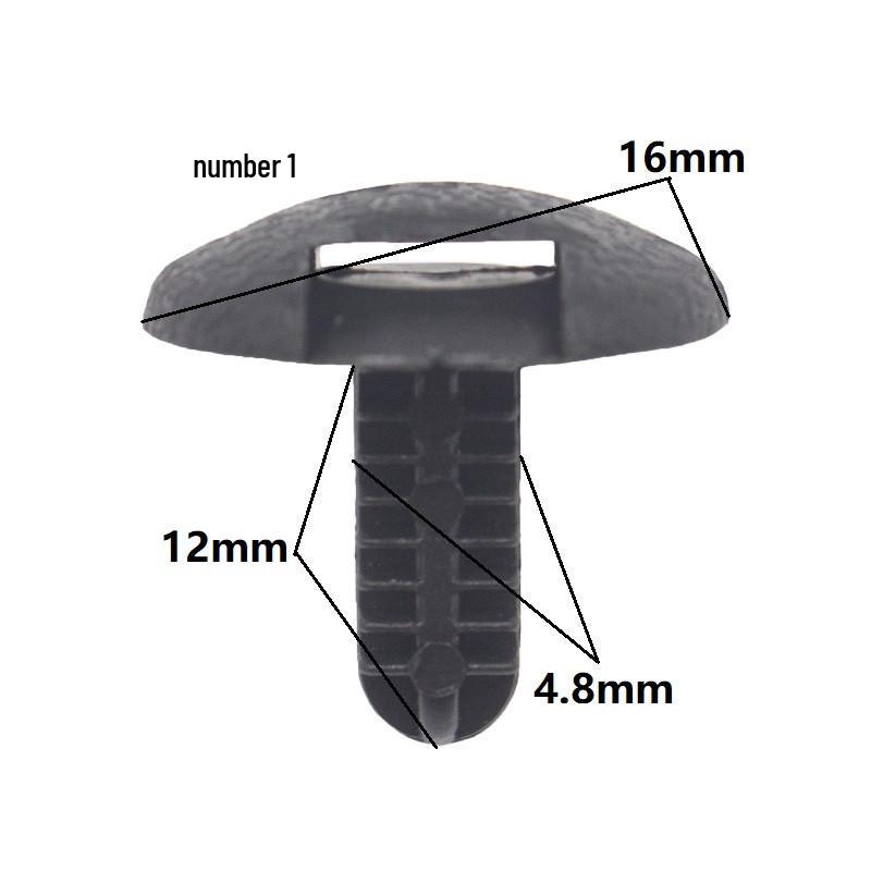 Клипса-фиксатор крышки багажника для Toyota, Lexus, Nissan