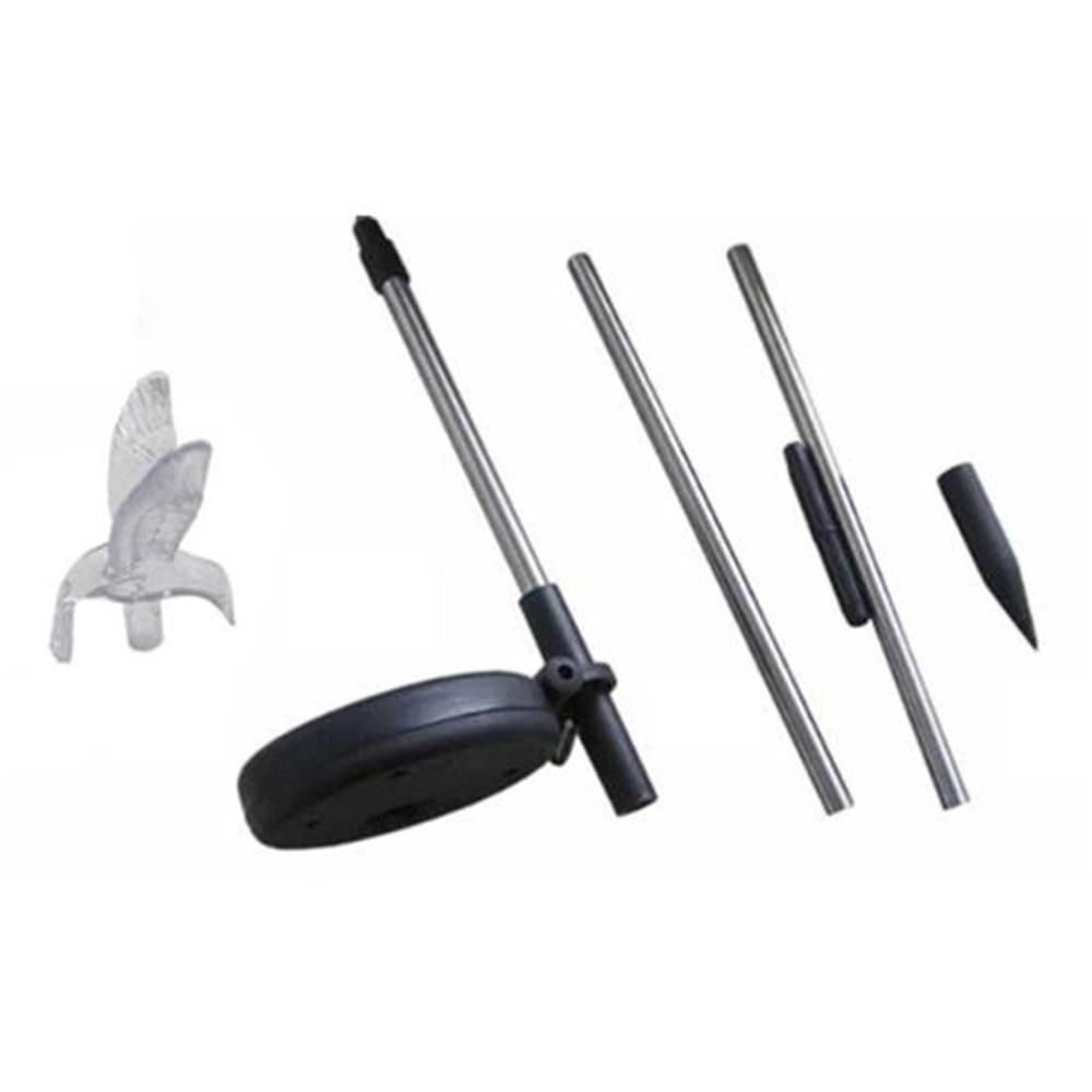 3шт открытый сад двор светодиодные бабочки стрекозы формы солнечного декора газон лампы