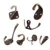 Vintage Coat Hooks Zinc Alloy Cloth Coat Bag Hat Hanging Hooks Clothes Hook for Key Towel Bags Hat