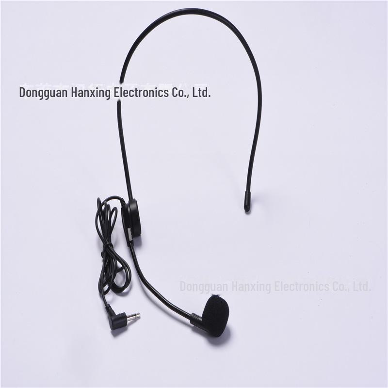 Цветная проводная компьютерная гарнитура с микрофоном и динамиком