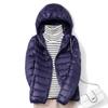 FASHION 2025 Winter Thin Down  Women's Short Hooded Fashion White Duck Down Slim Large Size Lightweight  Winter Clothes