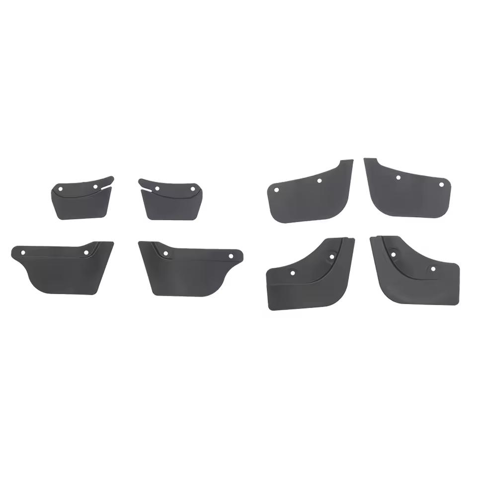 Futhope 4PCS TPE Mudflaps For Tesla Model 3 Model Y ~2023 Mud Flaps Anti-sludge Replacement Splash Protector