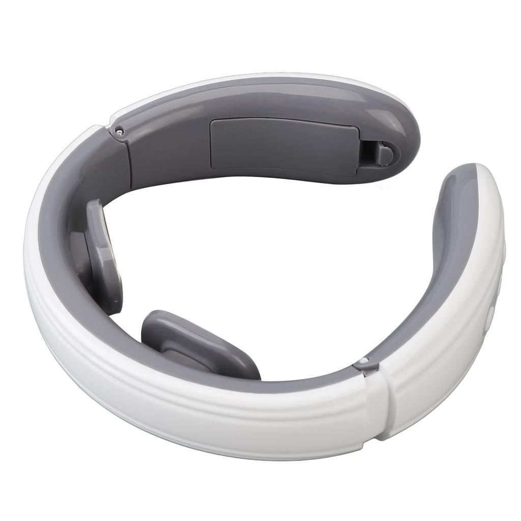 Электрический импульсный массажер для шеи, беспроводной, интеллектуальный, с подогревом, портативный, U-образный массажер для облегчения боли