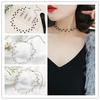 Short Simple Simulated Pearl Clavicle Chain Female Creative Sweet Student Neck Jewelry Necklace
