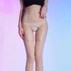Wow wide waist lace hip sling stockings women's large size removable fat mm sling oil bright pure temptation