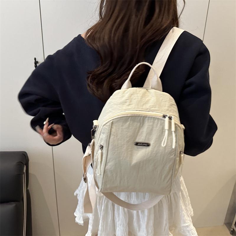 Ladies' Shoulder Bags for Commuting and Traveling Fashionable Versatile Lightweight Backpack Women Casual Multi-Functional Bag