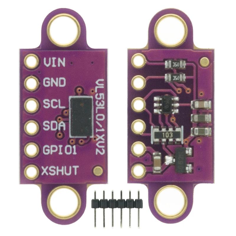 VL53L0X Time-of-Flight (ToF) Laser Ranging Sensor Breakout 940nm GY-VL53L0X V1/V2 Laser Distance Module I2C IIC GY-530 3.3V/5V