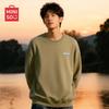MINISO Men's Fleece-Lined Crew Neck Sweatshirt