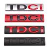3D Metal TDCI Letters Car Rear Trunk Emblem Badge Sticker Decals For Kuga Explorer Transit Accessories