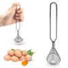 Stainless Steel Spring Coil Whisk Wire Whip Cream Egg Beater Gravy Mixer Kitchen Cooking Tool Acceesories