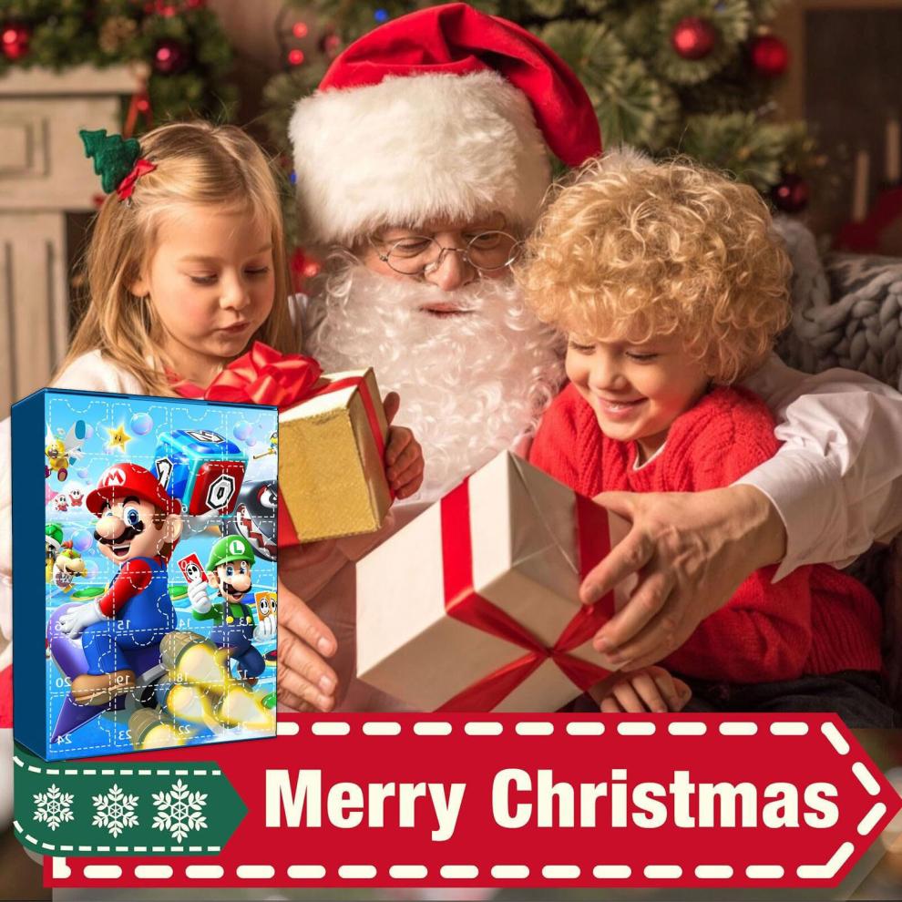 2023 Christmas Super Mario Advent Calendar - 24 Days Countdown