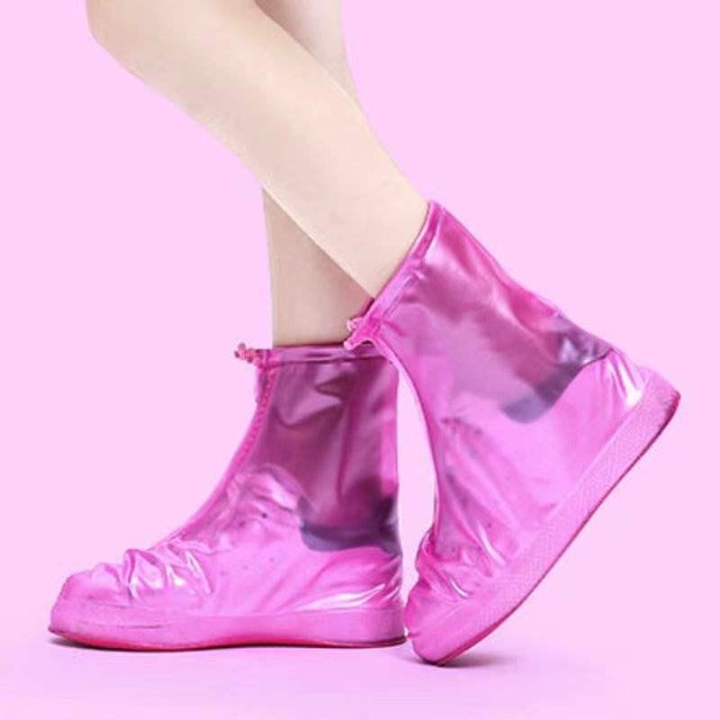 Водонепроницаемые Нескользящие Бахилы для Мужчин, Женщин и Детей - Утолщенные, Износостойкие Защита от Дождя и Снега.