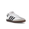 Adidas Samba Indoor White Black Gum Unisex Sneakers Cloud-White Core-Black Vivid-Red IH6001