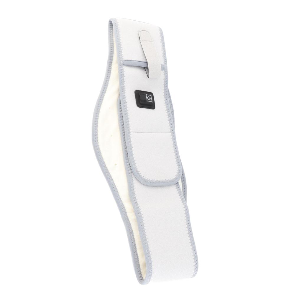 Беспроводной массажер для поясницы с подогревом из углеродного волокна, 3 уровня температуры, пояс с подогревом для домашнего офиса