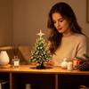 Праздничный Набор для Украшения Дома DIY Набор для Создания Бисера Рождественской Елки, Праздничный Набор для Творчества из Искусственного Хрусталя, Ручная Работа для Дома, для Взрослых и Новичков, Ручная Работа