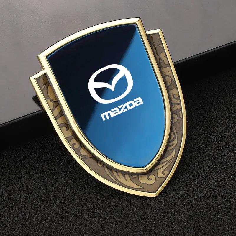AAET1 3D Металлический Значок Наклейка на Багажник Окно Бок для Mazda 3 6 CX5 2 CX3 CX9 MX5 RX8 Axela Demio Atenza MS GJI GH BK MP