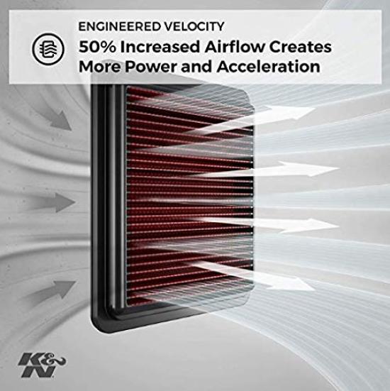 Оригинальный сменный воздушный фильтр для Mazda K&N 33-2335 [Б/У]