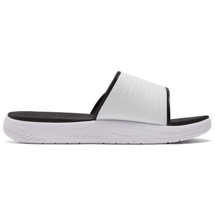 Puma Softride Slide White Black Men Sneakers 382112-04