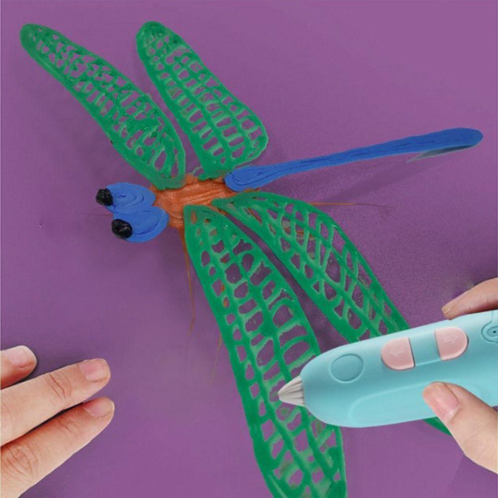 Температурные Граффити Дудл Пчела Кролик Форма Животного DIY Рисование 3D Печать Карандаши Арт Поделки Принтер 3D Ручка для Рисования и Печати