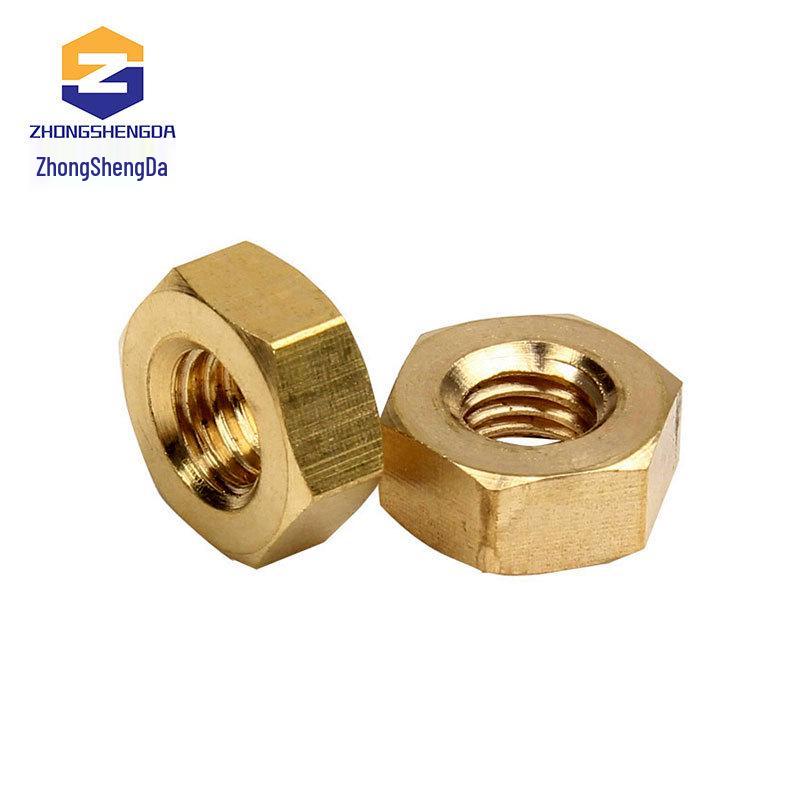GB6170 Copper Hex Nut Cap M1.6-M16