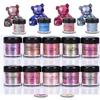 Набор пигментов для дизайна ногтей Peiyu Chameleon Pearlescent 3 г