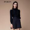 PORTS Women's 2024 Autumn/Winter Mock Neck Sweater
