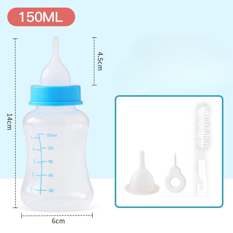 Бутылочка для кормления новых домашних животных, щенков и котят, соска-бутылочка для новорожденных, ультра-маленькие щенки, специальные мягкие принадлежности для сосок