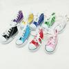 Новый Креативный 3D Холщовый Кроссовок Теннисная Туфля Брелок Милый Мини Спортивная Обувь Подвеска Брелоки Автомобильная Симуляция Безделушка Сумка Держатель для Ключей