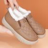 2025 Winter New Thick-soled Cold-proof and Waterproof Women's Cotton Shoes Comfortable and Casual Piled Thickened Warm Mother Snow Boots