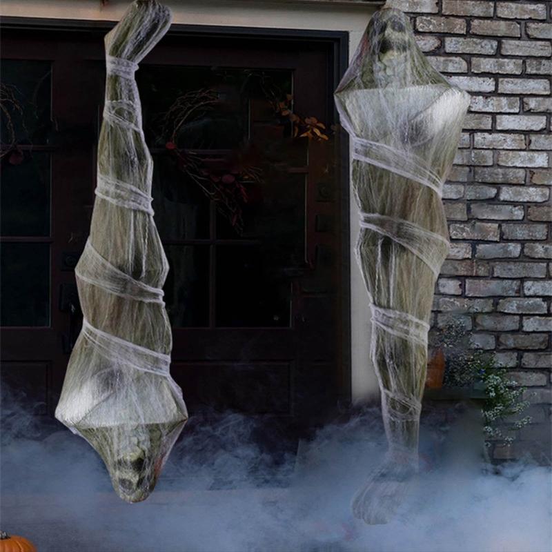 Portable Realistic Mummy Property For Scary homes Decorations Halloween Party Supplies And Haunting House Themes