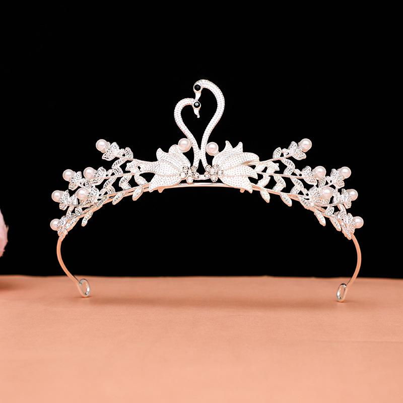 Детская корона, аксессуары для волос, милые принцессы, девочки, корона короля с водяными бриллиантами, резинки для волос, подарки на день рождения для девочек, детские повязки на голову и головные уборы