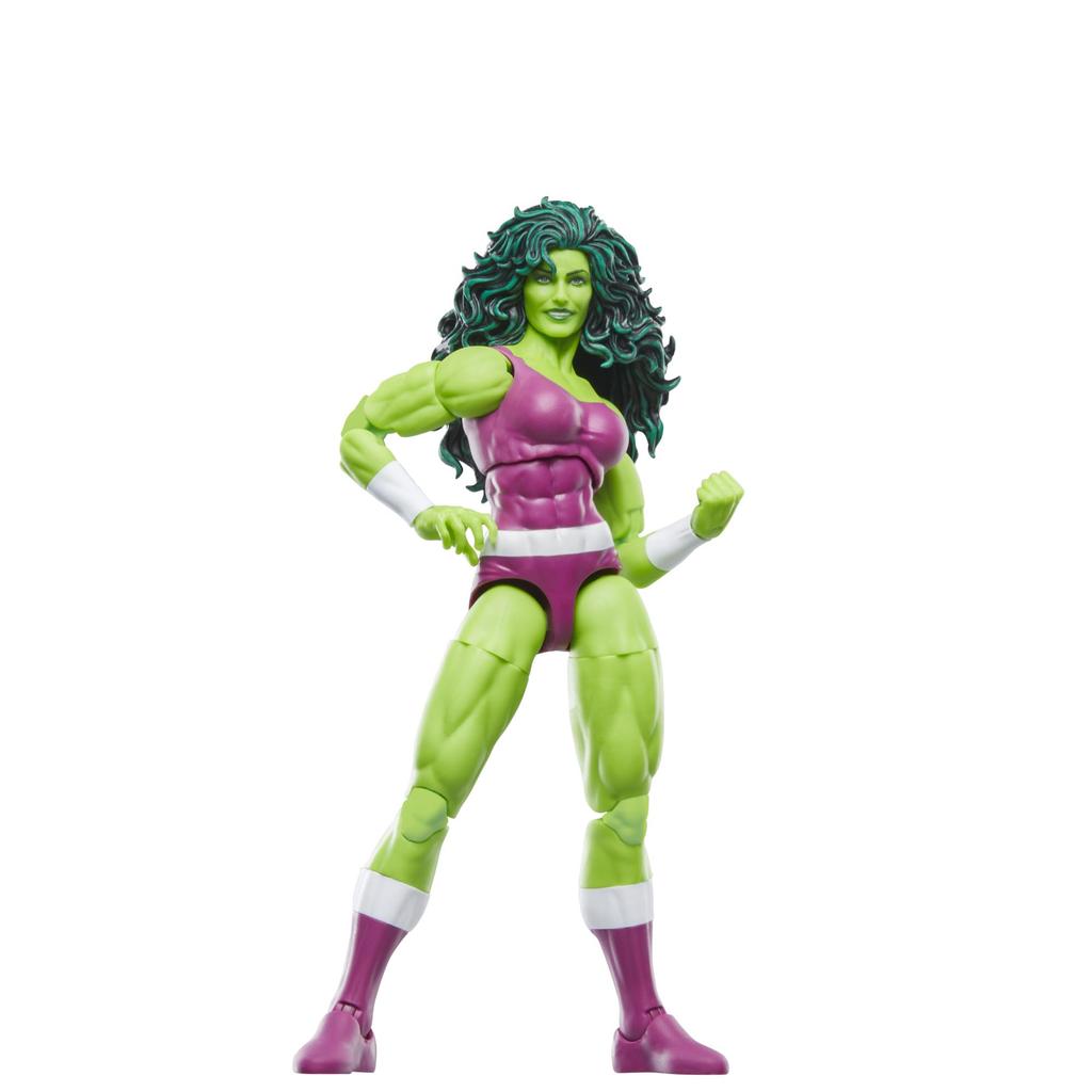 Hasbro Marvel Comics и Железный Человек Комиксы Коллекционная Экшен Ретро Блистер Аутентичная Женщина-Халк 6-дюймовая (15см) Фигурка, Дизайн, Упаковка, F9029,