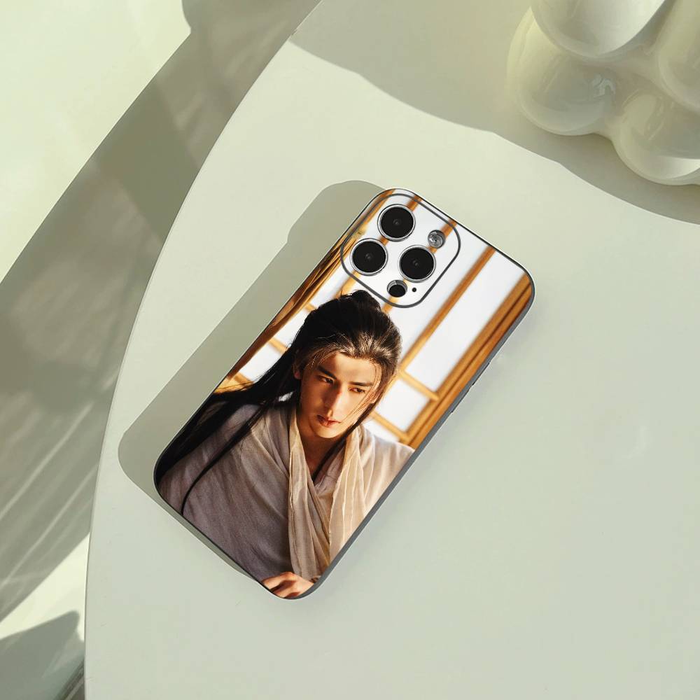 Чехол для телефона X-Xie Zheng&Fan Changyu Для iPhone 17,16,15,14,13,12,11 Pro Max,16/15/14Plus,XS Мягкий Черный Чехол