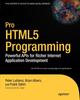 Книга Pro HTML5 Programming : Powerful APIs for Richer Internet Application Development