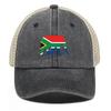 Шляпа от солнца с принтом флага Южной Африки и слона, регулируемая, патриотическая женская кепка, шляпа-тракер с необработанными краями для защиты от солнца, стильная, спортивная, с застежкой-снэпбэк