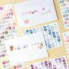 8Pcs Colorful Letter Stickers, Waterproof, Waterproof Self-Adhive Decorative for Journals, Tablets Water Bottles